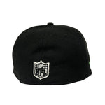 New Era Mens NFL Las Vegas Raiders Citrus Pop 59Fifty Fitted Hat 60288289 Black, Green Undervisor