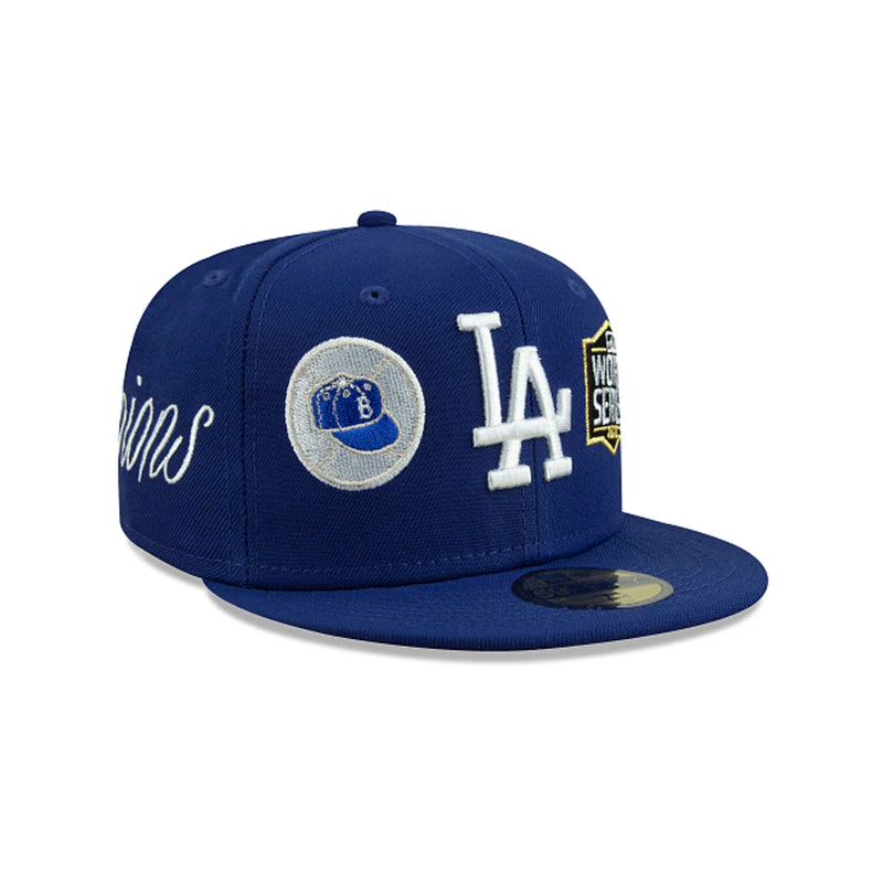 Men's Los Angeles Dodgers New Era Light Blue Color Pack 59FIFTY Fitted Hat