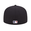 New Era Mens MLB New York Yankees Side Patch World Series 1996 59Fifty Fitted Hat 60291227 Navy, Grey Undervisor