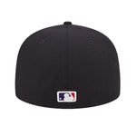 New Era Mens MLB New York Yankees Side Patch World Series 1996 59Fifty Fitted Hat 60291227 Navy, Grey Undervisor