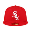 New Era Mens MLB Chicago White Sox Side Patch All-Star Game 2003 59Fifty Fitted Hat 60291318 Scarlet, Grey Undervisor