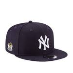New Era Unisex New York Yankees Derek Jeter Hall Of Fame 5X WS Basic 9Fifty Snapback Hat 60292902 Navy, Black Undervisor