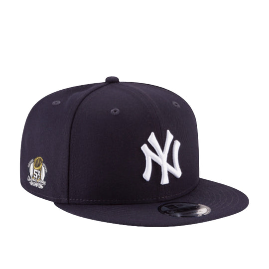 New Era Unisex New York Yankees Derek Jeter Hall Of Fame 5X WS Basic 9Fifty Snapback Hat 60292902 Navy, Black Undervisor