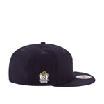 New Era Unisex New York Yankees Derek Jeter Hall Of Fame 5X WS Basic 9Fifty Snapback Hat 60292902 Navy, Black Undervisor