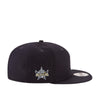 New Era Unisex New York Yankees Derek Jeter Hall Of Fame 14X All Star WS Basic 9Fifty Snapback Hat 60292905 Navy, Black Undervisor
