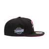 New Era Mens MLB Chicago White Sox Polar Lights 59Fifty Fitted Hat 60296495 Black, Pink Undervisor