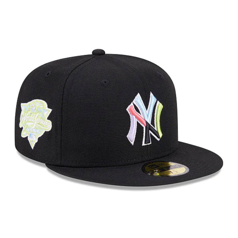 New Era Brooklyn Nets 59FIFTY Fitted Hat – Official Team Color Embroidered Cap, Size 7 5/8