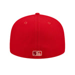 New Era Mens MLB Cincinnati Reds Monocamo 59Fifty Fitted Hat 60347125 Scarlet, Pink Undervisor