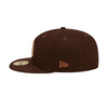 New Era Mens MLB San Diego Padres Monocamo 59Fifty Fitted Hat 60347136 Brown, Beige Undervisor