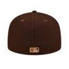 New Era Mens MLB San Diego Padres Monocamo 59Fifty Fitted Hat 60347136 Brown, Beige Undervisor