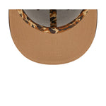 New Era Mens MLB San Diego Padres Monocamo 59Fifty Fitted Hat 60347136 Brown, Beige Undervisor