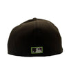 New Era Mens MLB New York Yankees Pro Image 2022 Plaid UV 59Fifty Fitted Hat 60351302 Black, Purple Undervisor