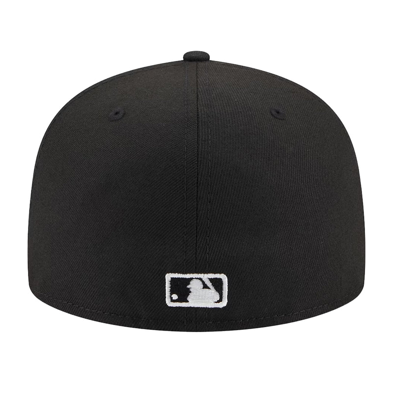 New Era Mens MLB San Francisco Giants Botanical 59Fifty Fitted Hat 60355791 Black, Dark Green Undervisor