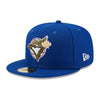 New Era Mens MLB Toronto Blue Jays Botanical 59Fifty Fitted Hat 60355800 Blue, Dark Green Undervisor