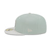 New Era Mens Memphis Chicks Hometown Roots 59Fifty Fitted Hat 60355811 Evergreens Satin, Grey Undervisor