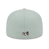 New Era Mens Memphis Chicks Hometown Roots 59Fifty Fitted Hat 60355811 Evergreens Satin, Grey Undervisor