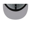 New Era Mens Memphis Chicks Hometown Roots 59Fifty Fitted Hat 60355811 Evergreens Satin, Grey Undervisor