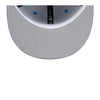 New Era Mens Hollywood Stars Hometown Roots 59Fifty Fitted Hat 60355820 Evergreens Satin, Grey Undervisor