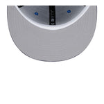New Era Mens Hollywood Stars Hometown Roots 59Fifty Fitted Hat 60355820 Evergreens Satin, Grey Undervisor