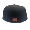 New Era Mens MLB Chicago White Sox Metallic Pop 59Fifty Fitted Hat 60355831 Black, Orange Undervisor