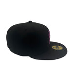 New Era Mens MLB St. Louis Cardinals Metallic Pop 59Fifty Fitted Hat 60355850 Black, Purple Undervisor