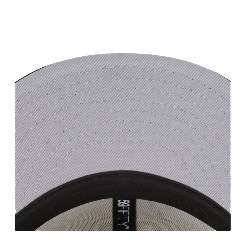 New Era Mens MLB New York Yankees World Class 59Fifty Fitted Hat 60355961 Beige/Navy, Grey Undervisor