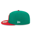 New Era Mens Mexico 2023 World Baseball Classic 59Fifty Fitted Hat 60358232 Green/Red, Grey Undervisor
