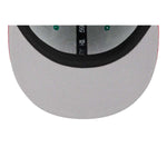 New Era Mens Mexico 2023 World Baseball Classic 59Fifty Fitted Hat 60358232 Green/Red, Grey Undervisor