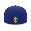 New Era Mens Dominican Republic 2023 World Baseball Classic 59Fifty Fitted Hat 60358249 Navy/Red, Grey Undervisor