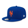 New Era Unisex MLB New York Mets Essential Game 9FIFTY Snapback Hat 60400870 Royal Blue / Orange accents