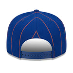 New Era Unisex MLB New York Mets Pinstripe 9Fifty Snapback Hat 60417910 Royal Blue, Green Undervisor