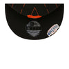 New Era Unisex MLB San Francisco Giants Pinstripe 9Fifty Snapback Hat 60417927 Black, Green Undervisor