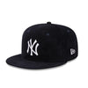 New Era Unisex MLB New York Yankees Throwback Corduroy World Series 59Fifty Fitted Hat 60426678 Blue, Grey Undervisor