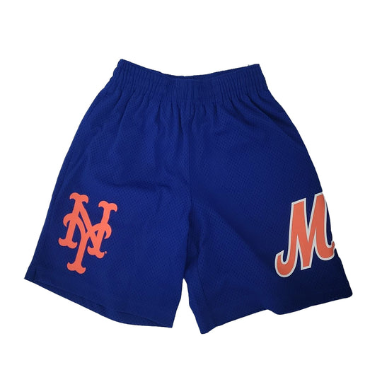 New Era Mens MLB New York Mets Shorts 60482949 Royal Blue