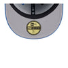 New Era Mens MLB New York Mets Letterman Pin 59Fifty Fitted Hat 60487137 Royal Blue, Grey Undervisor