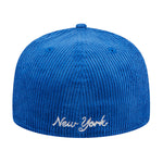 New Era Mens MLB New York Mets Letterman Pin 59Fifty Fitted Hat 60487137 Royal Blue, Grey Undervisor