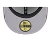 New Era Mens NBA Brooklyn Nets Letterman Pin 59Fifty Fitted Hat 60487166 Black, Grey Undervisor