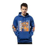 New Era Mens NBA New York Knicks 2024 Rally Drive Hoodie 60491853 OTC Blue