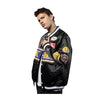 New Era Mens NBA Los Angeles Lakers 2024 Rally Drive Satin Jacket 60491858 Black/White