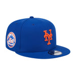 New Era Mens MLB Alpha Industries New York Mets Royal 9Fifty Snapback Hat 60540224 Blue