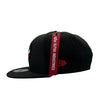 New Era Mens NBA Alpha Industries Chicago Bulls 9Fifty Snapback Hat 60540282 Black/Red