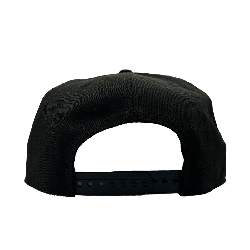 New Era Mens NBA Alpha Industries Chicago Bulls 9Fifty Snapback Hat 60540282 Black/Red