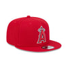 New Era Mens MLB Los Angeles Angels City Art 9Fifty Snapback Hat 60573262 Red, Grey Undervisor