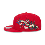 New Era Mens MLB Los Angeles Angels City Art 9Fifty Snapback Hat 60573262 Red, Grey Undervisor