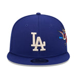 New Era Mens MLB Los Angeles Dodgers City Art 9Fifty Snapback Hat 60573270 Blue, Grey Undervisor