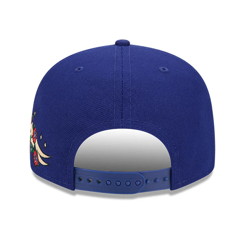 New Era Mens MLB Los Angeles Dodgers City Art 9Fifty Snapback Hat 60573270 Blue, Grey Undervisor