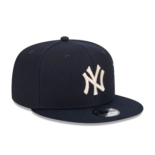 New Era Mens MLB New York Yankees City Art 9Fifty Snapback Hat 60573277 Navy, Grey Undervisor