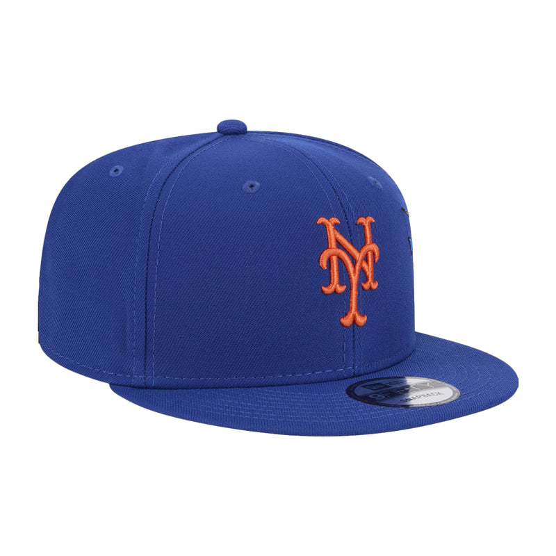 New Era Mens MLB New York Mets City Art 9Fifty Snapback Hat 60573285 Royal Blue, Grey Undervisor