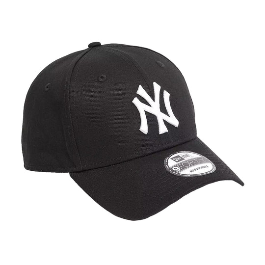 New Era Mens MLB New York Yankees 9Forty Snapback Hat 60587069 Black/White, Grey Undervisor