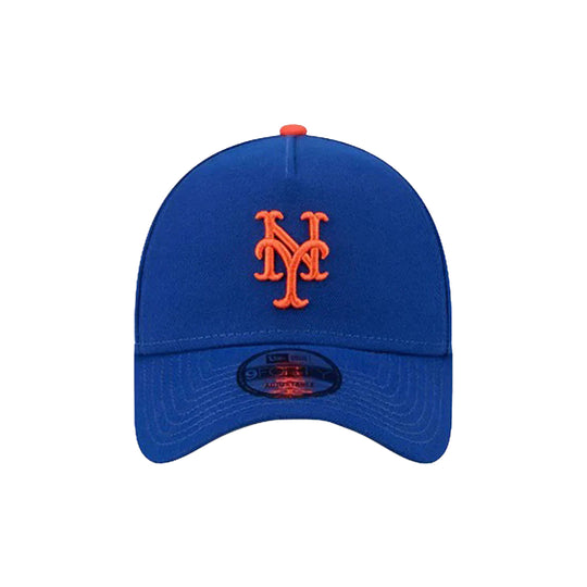 New Era Mens MLB New York Mets 9Forty Snapback Hat 60587119 OTCBlue, Grey Undervisor